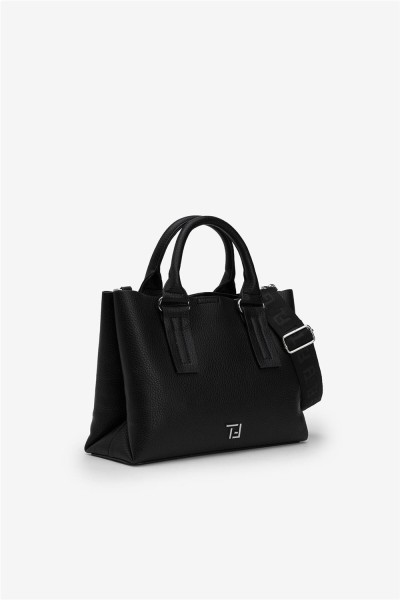 Bolso Tiffosi Tanisha tote mediano efecto piel