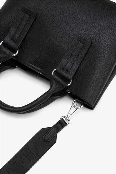 Bolso Tiffosi Tanisha tote mediano efecto piel