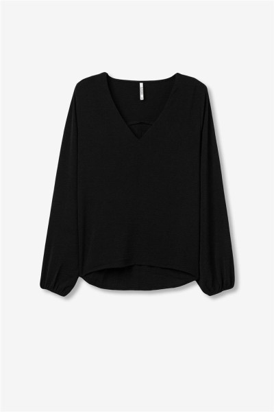 Blusa Tiffosi Kante_7 con espalda plisada