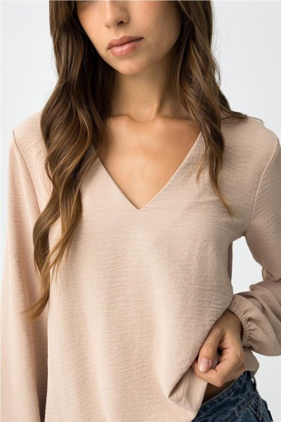 Blusa Tiffosi Kante_7 con espalda plisada