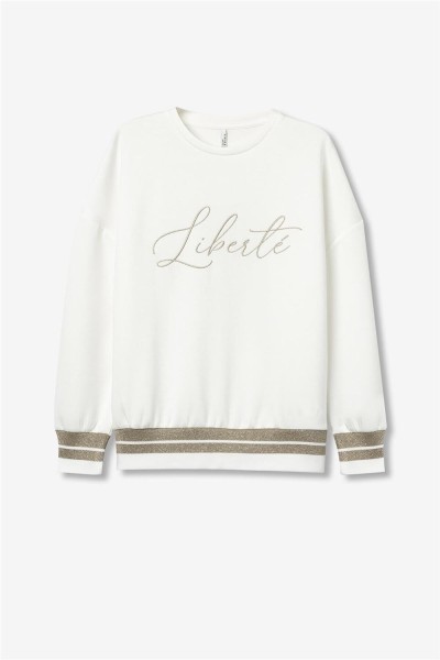 Sudadera Tiffosi Gandia bordado con hilo metálico