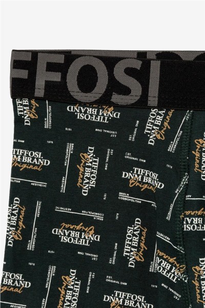 Boxers Tiffosi Farnight gráficos verde oscuro