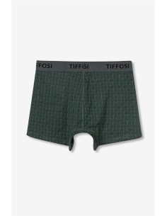 Boxers Tiffosi Fenrik verde oscuro texturizados 2
