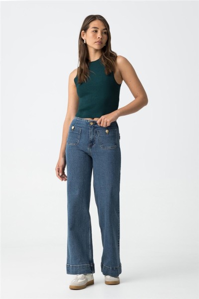 Vaquero Tiffosi Sarah 4 wide leg