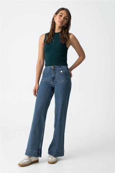 Vaquero Tiffosi Sarah 4 wide leg