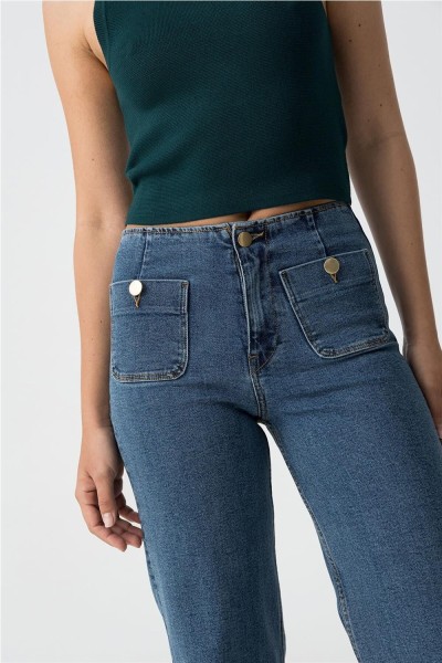 Vaquero Tiffosi Sarah 4 wide leg