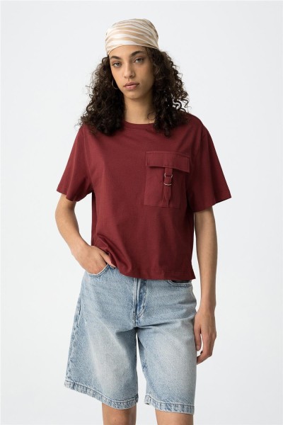 Camiseta Tiffosi Rooty con bolsillo y hebilla