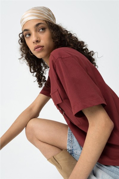 Camiseta Tiffosi Rooty con bolsillo y hebilla