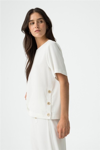 Camiseta Tiffosi Aethos_C fluida con botones