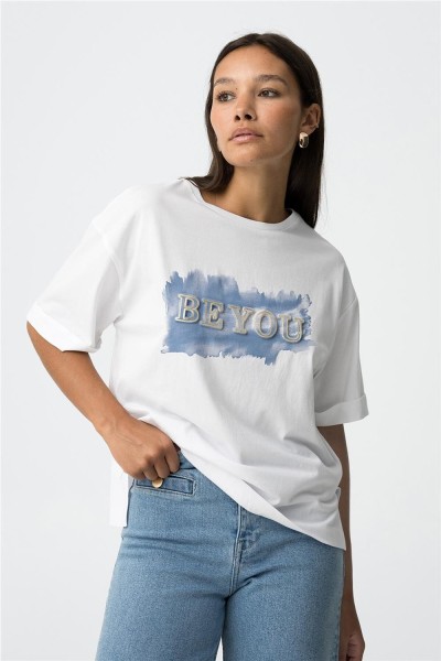 Camiseta Tiffosi Harbor con estampado frontal