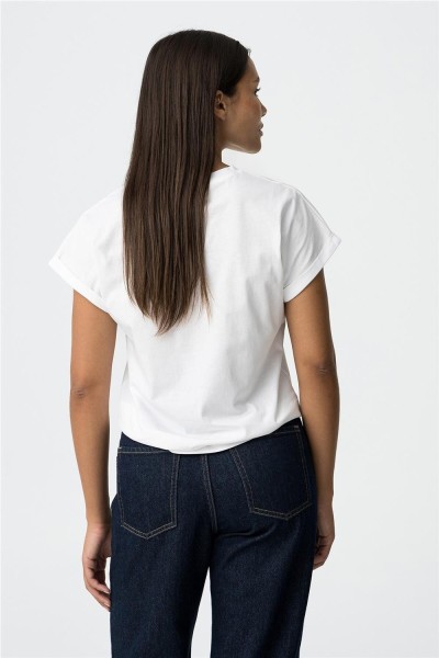 Camiseta Tiffosi Carmo_5 floral con mensaje