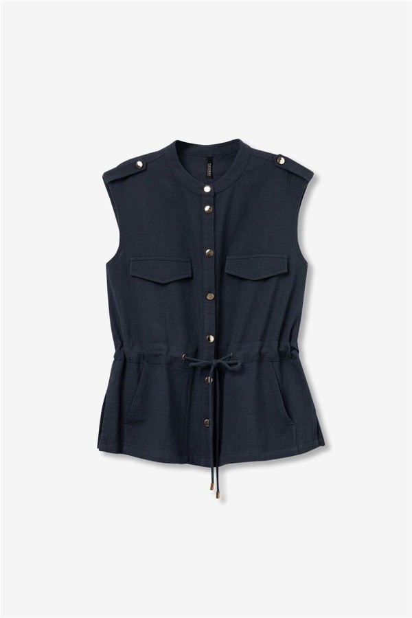 Chaleco Tiffosi Paprica con cordón