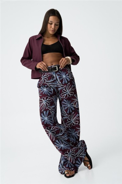 Pantalón Tiffosi Mcqueen fluido estampado