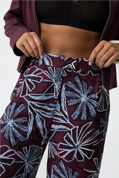 Pantalón Tiffosi Mcqueen fluido estampado