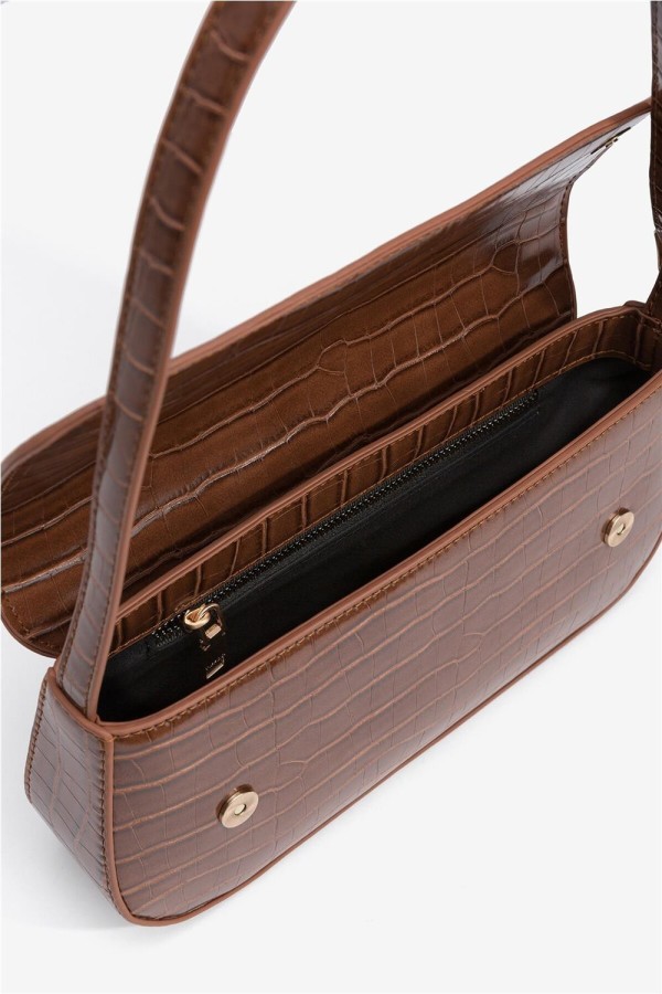 Bolso Tiffosi Nocas con textura animal