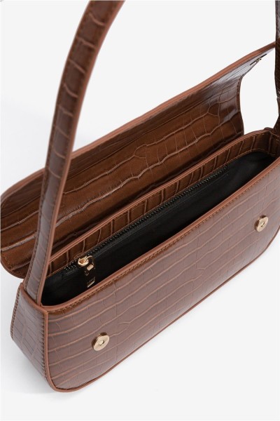 Bolso Tiffosi Nocas con textura animal