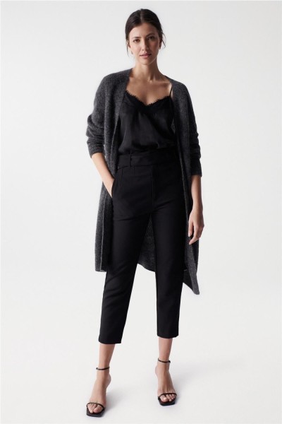 Pantalón Salsa chino cropped slim