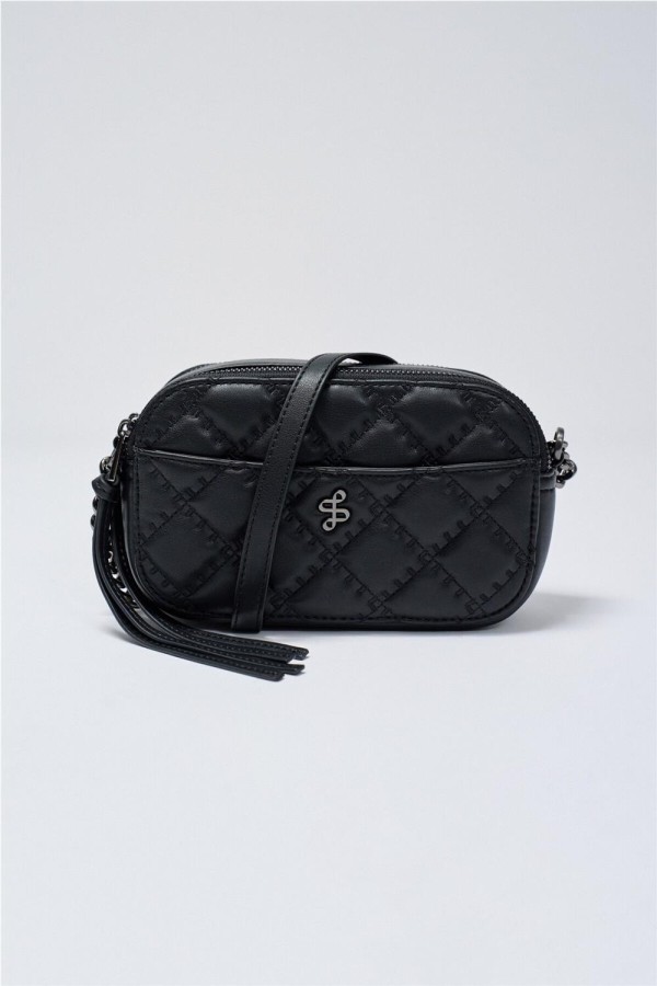 Bolso Salsa acolchado efecto piel