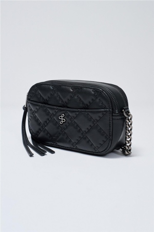 Bolso Salsa acolchado efecto piel