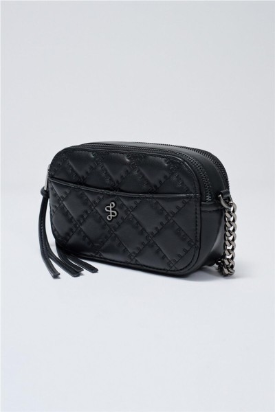 Bolso Salsa acolchado efecto piel