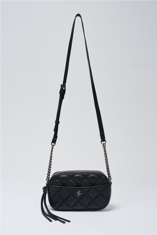 Bolso Salsa acolchado efecto piel