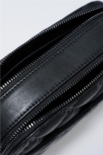 Bolso Salsa acolchado efecto piel