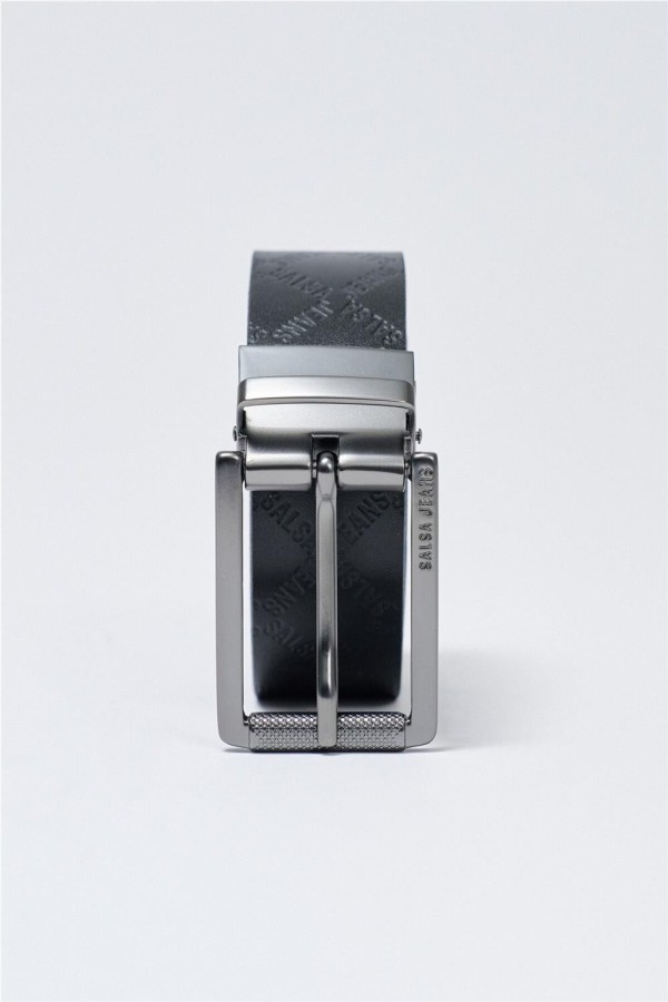 Cinturón Salsa de cuero reversible