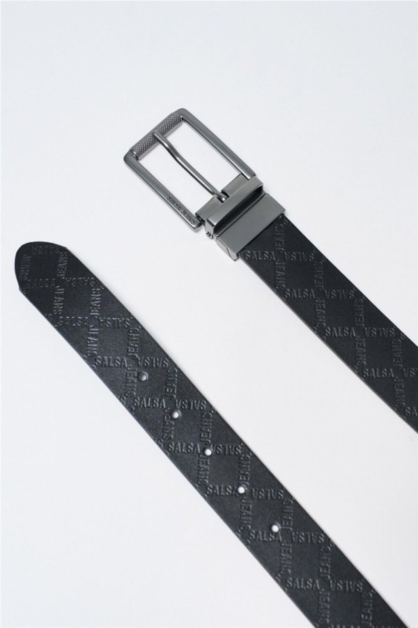 Cinturón Salsa de cuero reversible