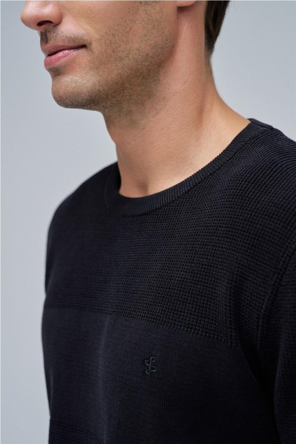 Jersey Salsa de punto con textura