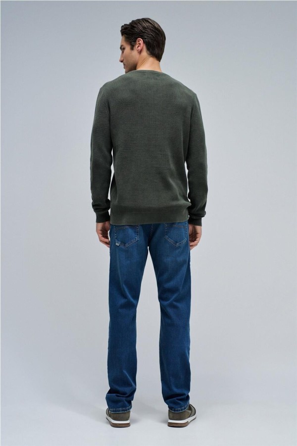 Jersey Salsa de punto con textura