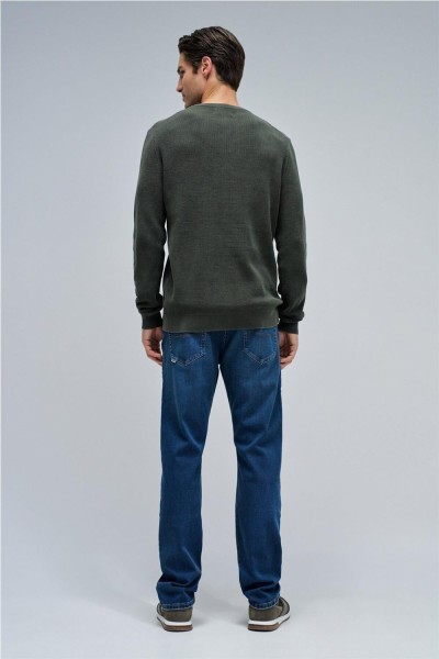 Jersey Salsa de punto con textura