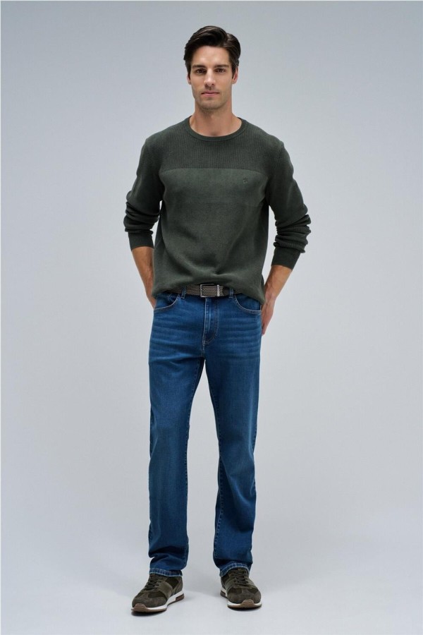 Jersey Salsa de punto con textura