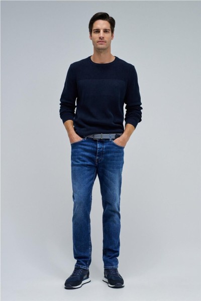 Jersey Salsa de punto con textura