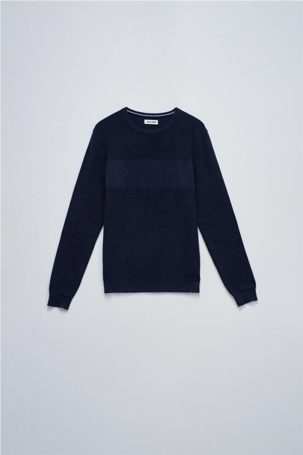 Jersey Salsa de punto con textura