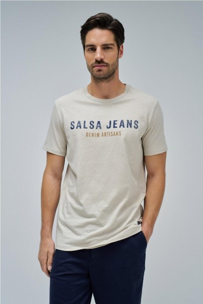 Camiseta Salsa con logo
