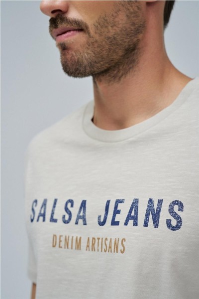 Camiseta Salsa con logo