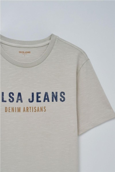 Camiseta Salsa con logo