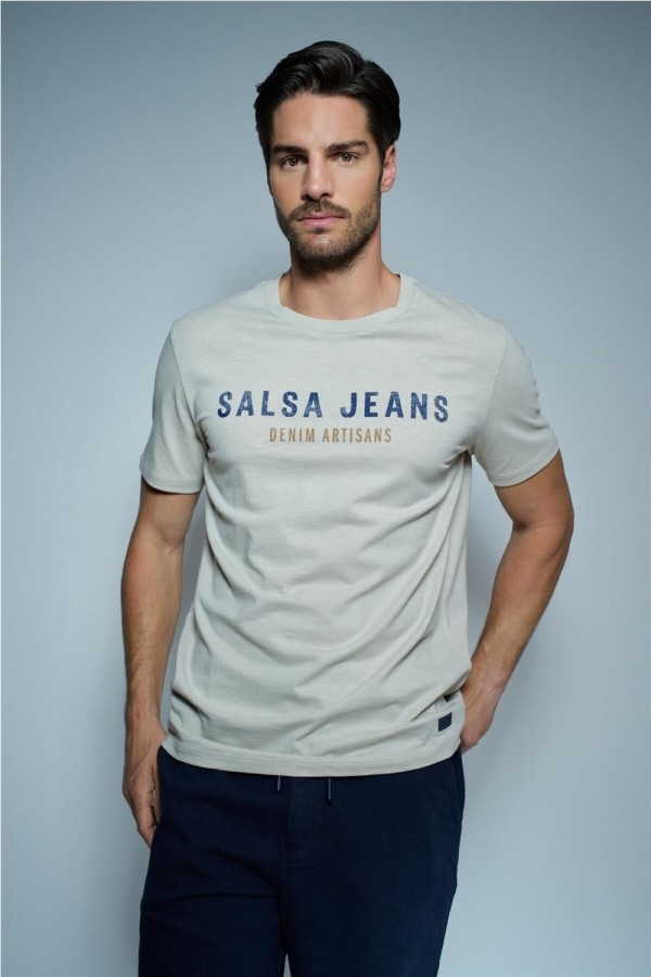 Camiseta Salsa con logo