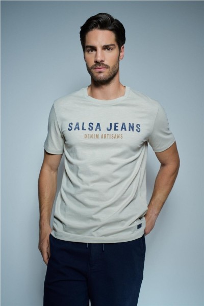 Camiseta Salsa con logo