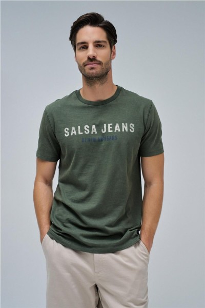 Camiseta Salsa con logo
