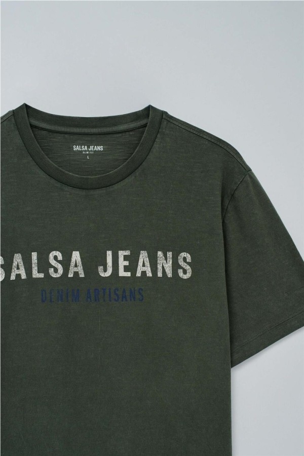 Camiseta Salsa con logo