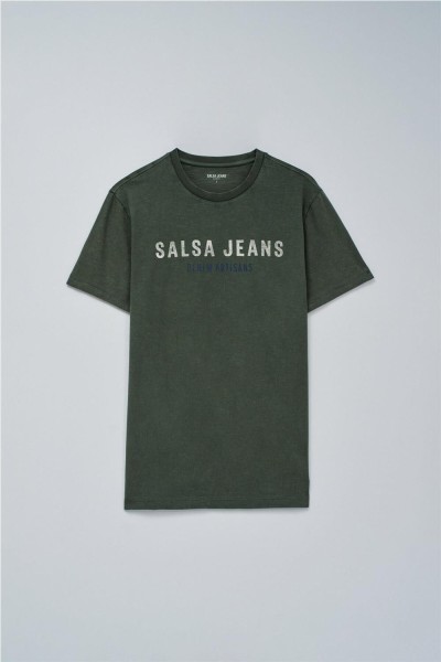 Camiseta Salsa con logo