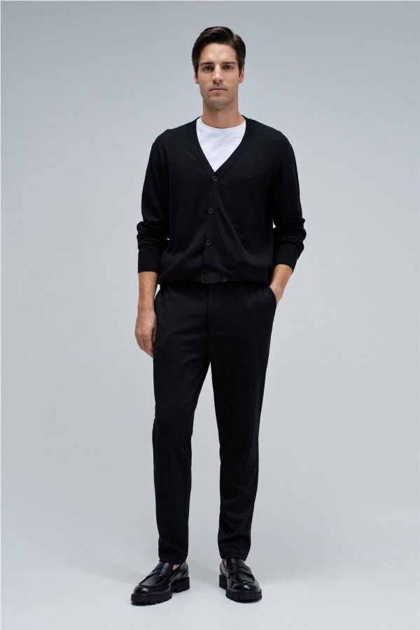 Pantalón Salsa jogger slim fit en tela