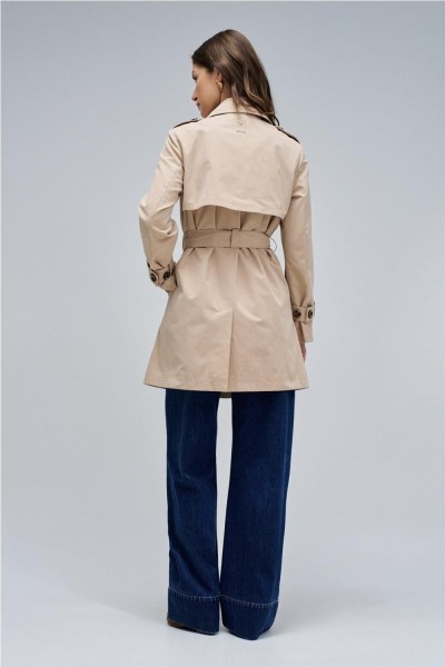 Gabardina Salsa con cinturón