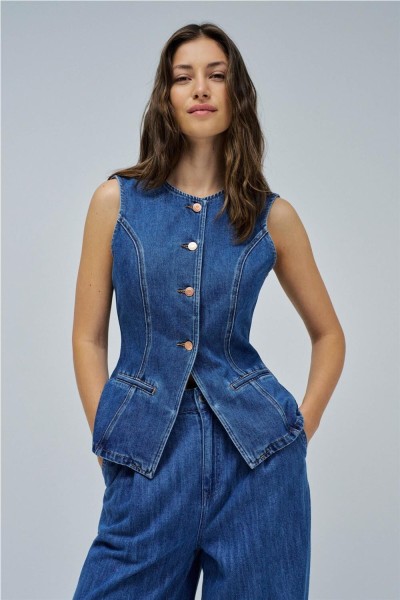 Chaleco Salsa vaquero