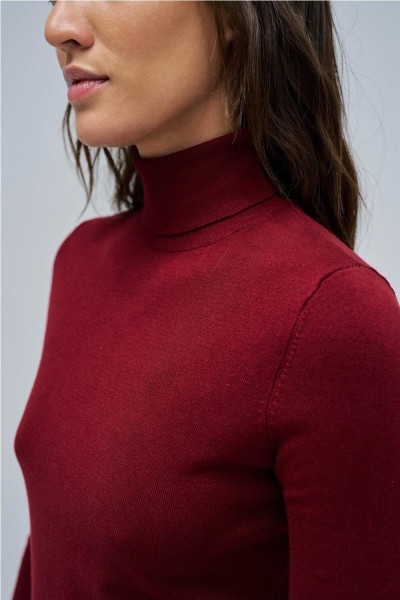 Jersey Salsa de cuello alto