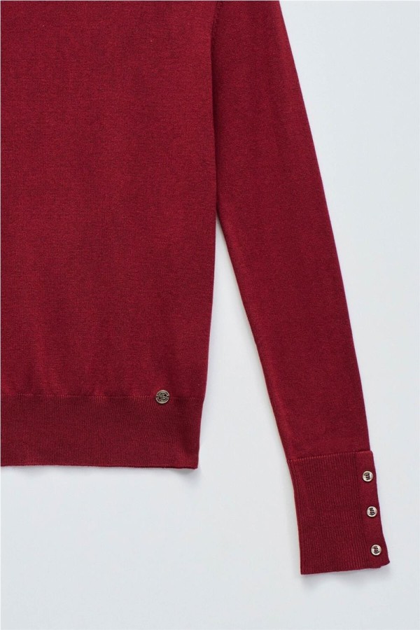 Jersey Salsa de cuello alto