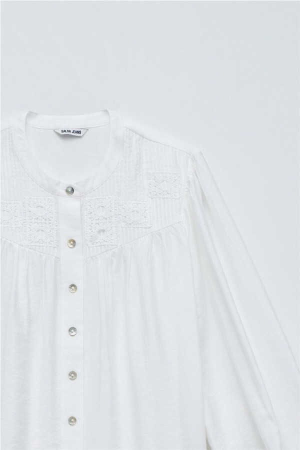 Camisa Salsa con bordados