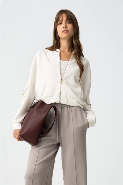 Sudadera Tiffosi Lauren bomber de punto