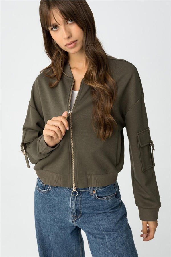 Sudadera Tiffosi Lauren bomber de punto